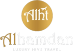 Alhamdan black bg logo